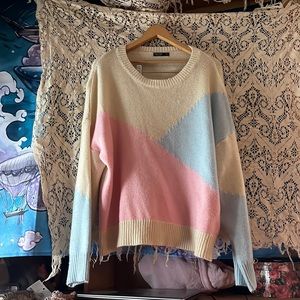 SHEIN Curve 3XL 100% Acrylic sweater